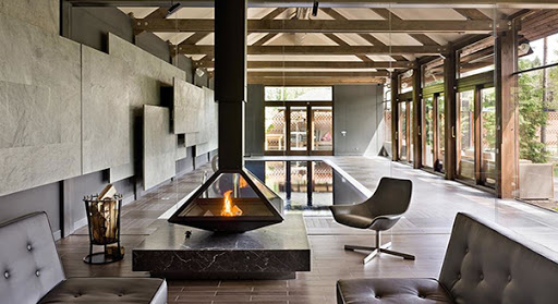 лучшие интерьеры загородного дома