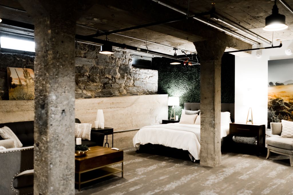 кровать loft