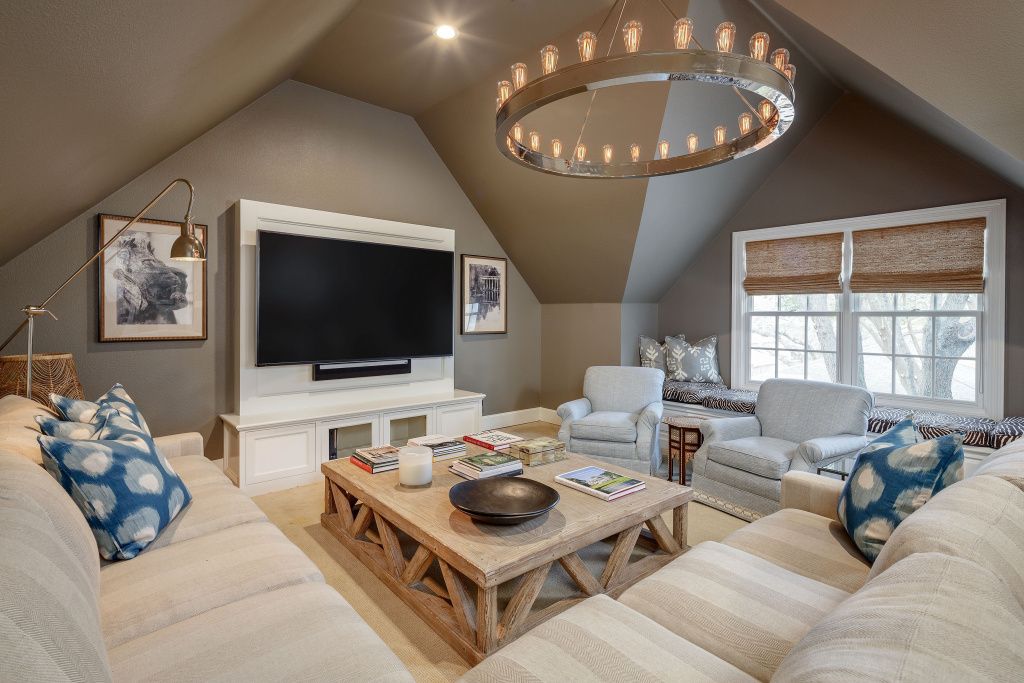 просторная гостиная