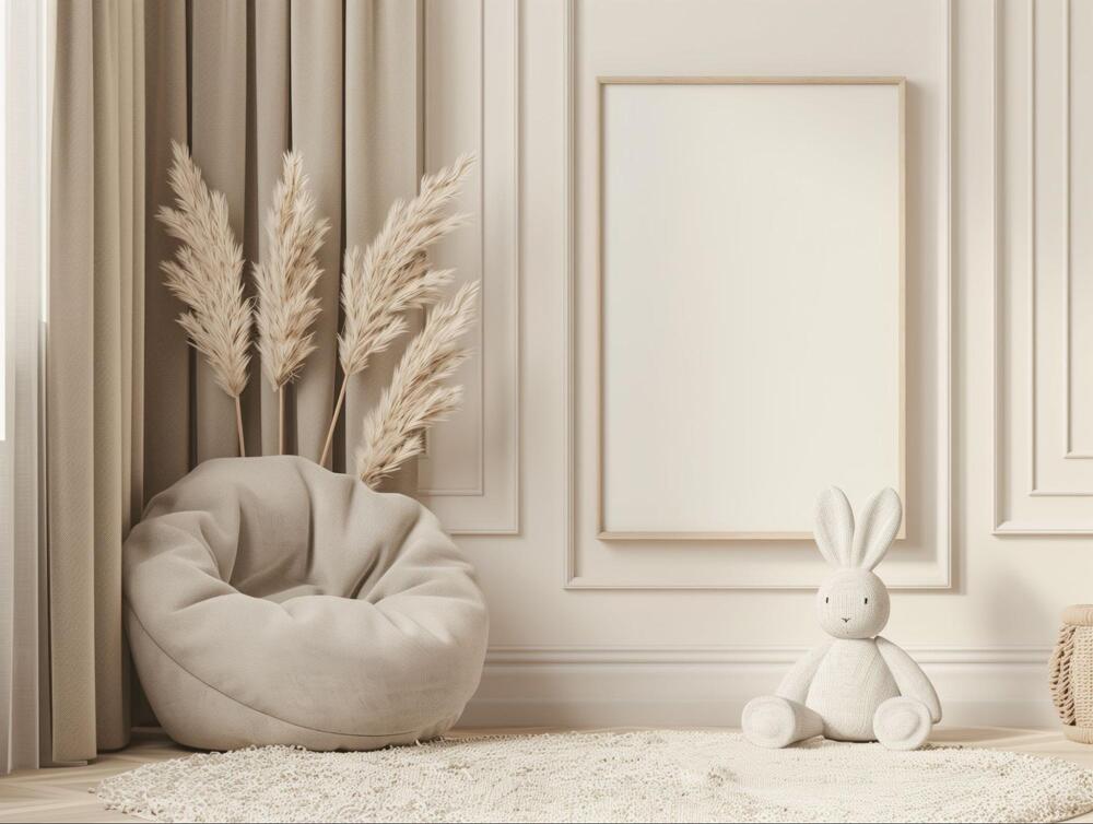 круглый пуфик