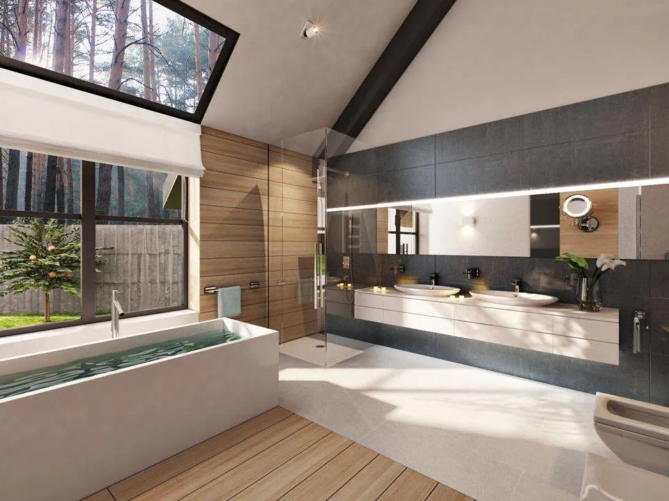 интерьер загородного дома 41